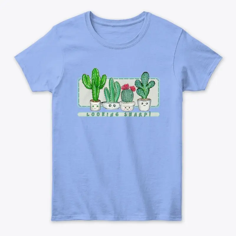 Looking Sharp Cute Kawaii Cacti Cactus